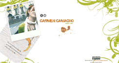 Desktop Screenshot of carmencamacho.net